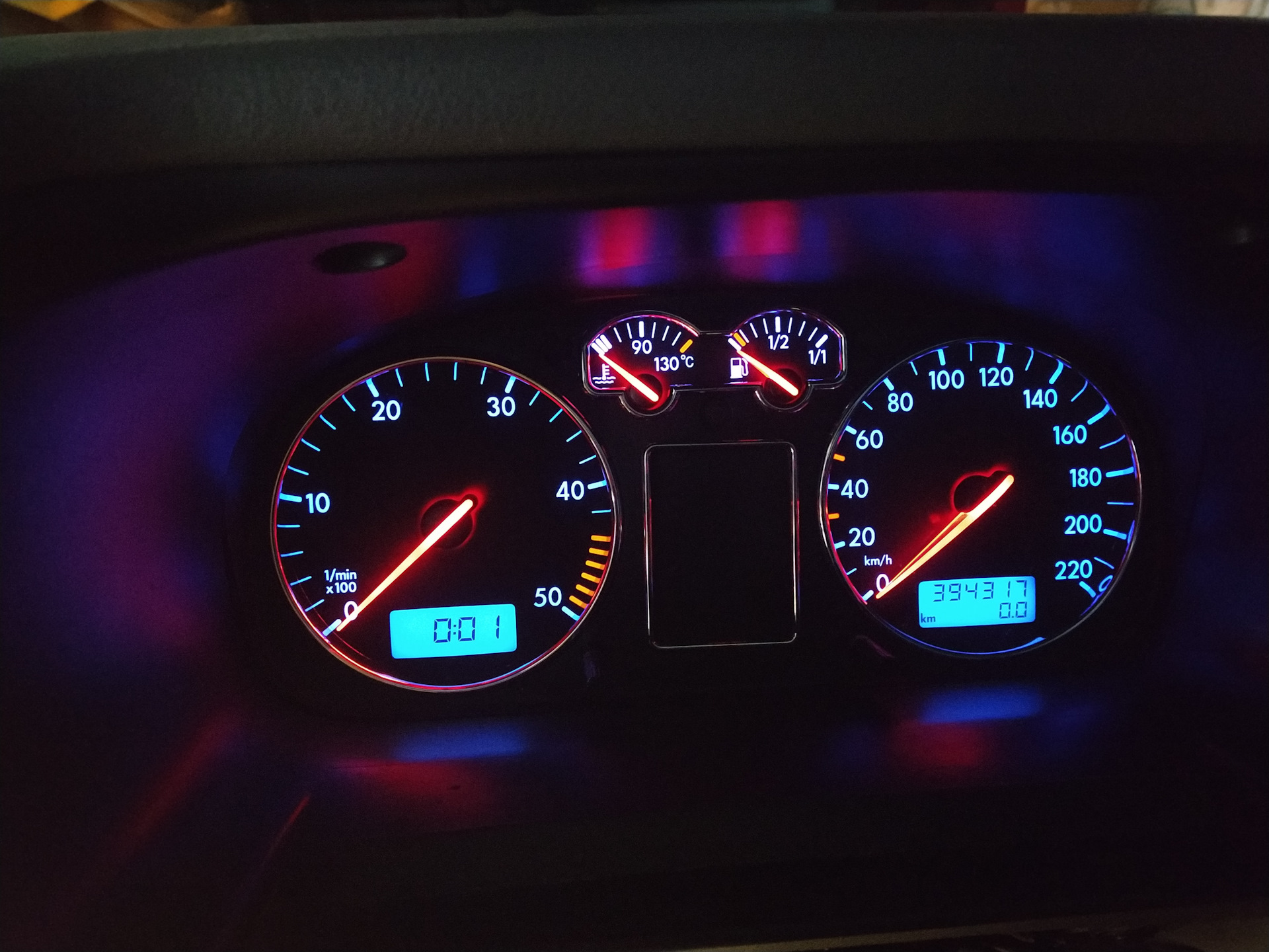 Панель приборов — Volkswagen Transporter T4, 2,5 л, 2002 года | своими ...