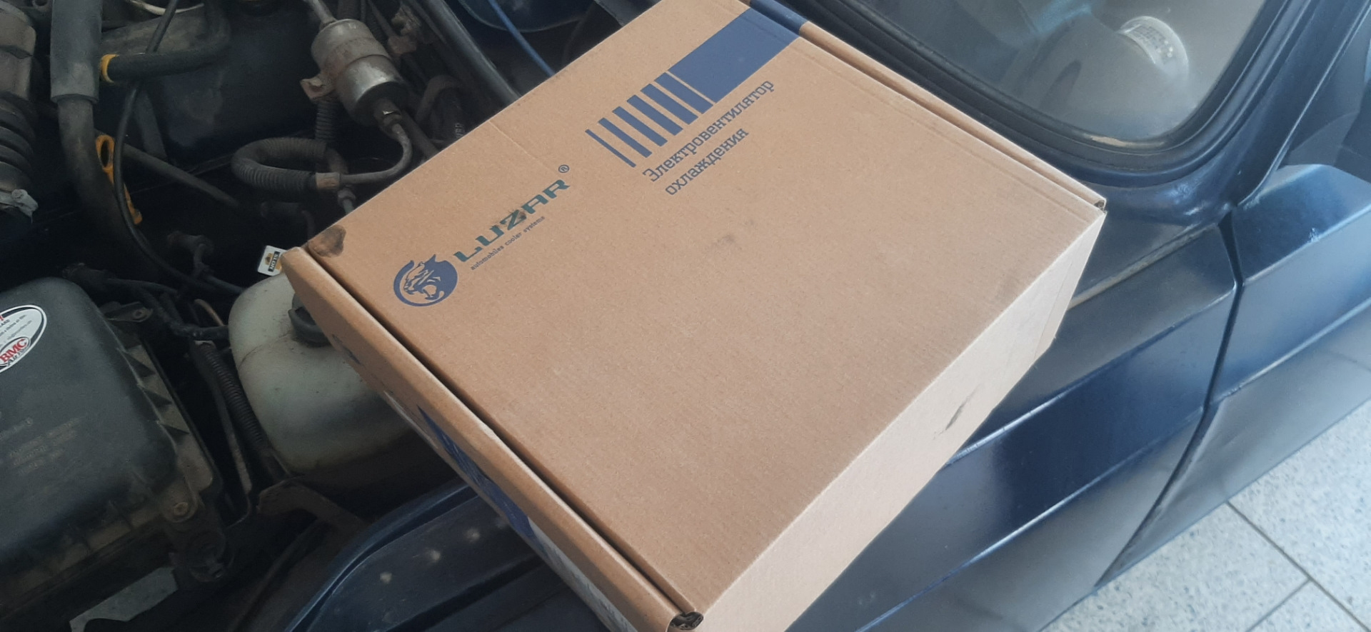 Вентилятор Luzar LFC0103 — LADA 210740, 1,6 л., 2011 года | своими ...