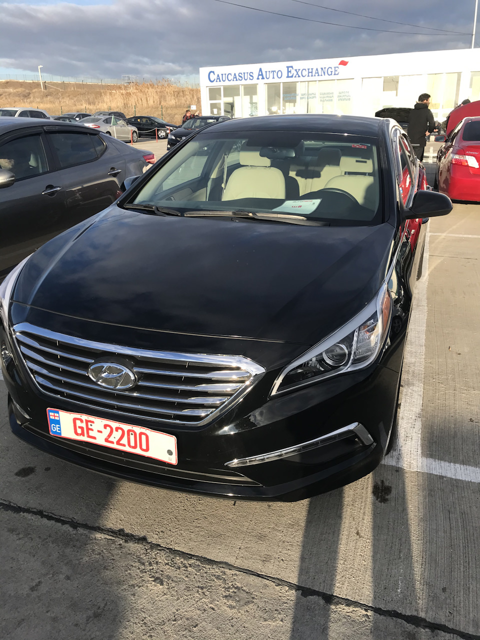 Как самим купить машину в Грузии из (США) — Hyundai Sonata VII (LF), 2,4 л,  2015 года | путешествие | DRIVE2