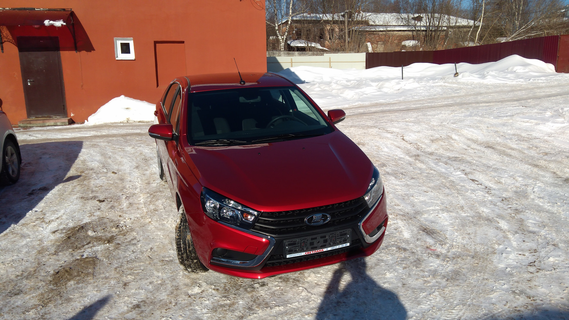 Lada Vesta SW сердолик