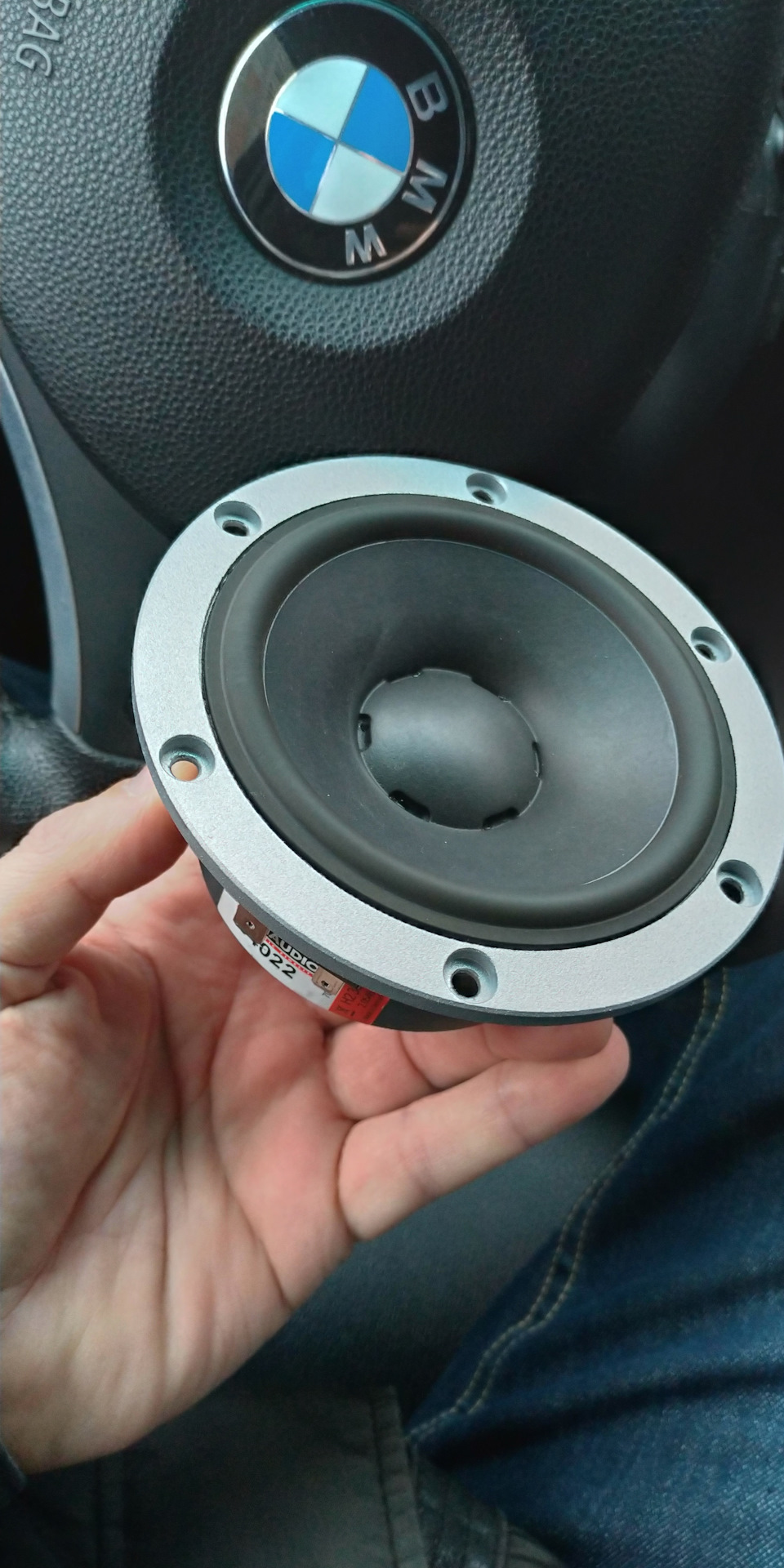 домашняя акустика СЧ Dynaudio (84022) excite x22 в БМВ — BMW 3 series  (E90), 2 л, 2011 года | автозвук | DRIVE2