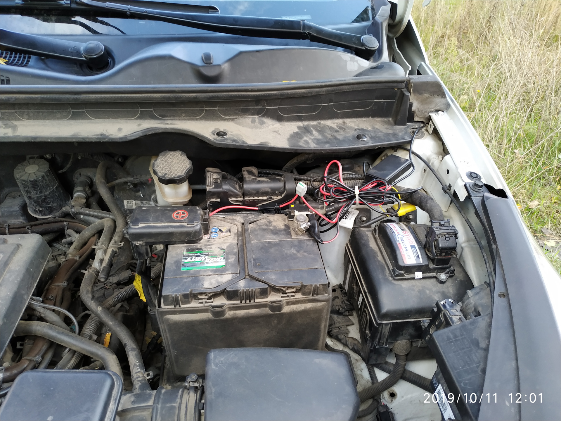 Установка дворников с подогревом — KIA Sportage (3G), 2 л, 2012 года ...