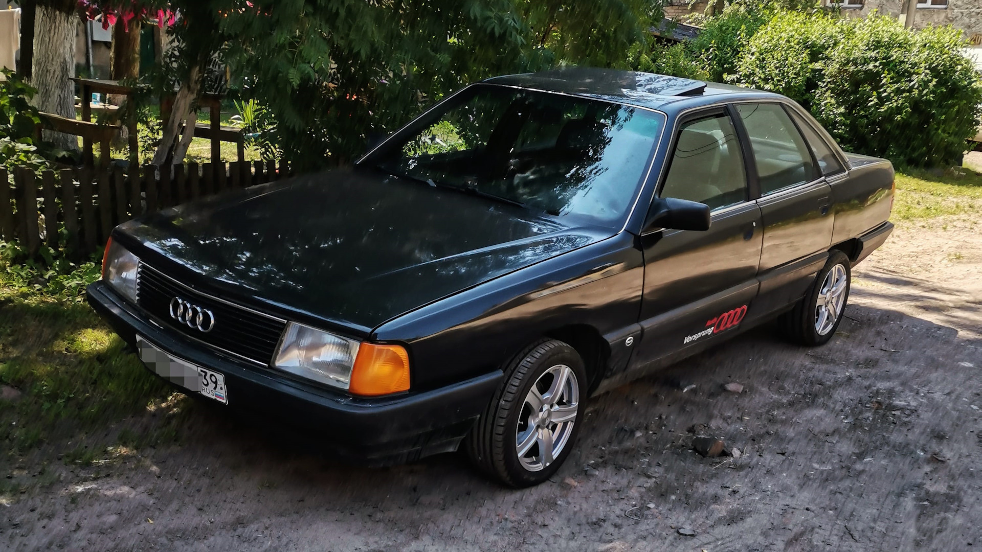 Audi 100 (C3) 2.0 бензиновый 1988 | С3😈Чёрная Бестия😈CHE🏘 на DRIVE2