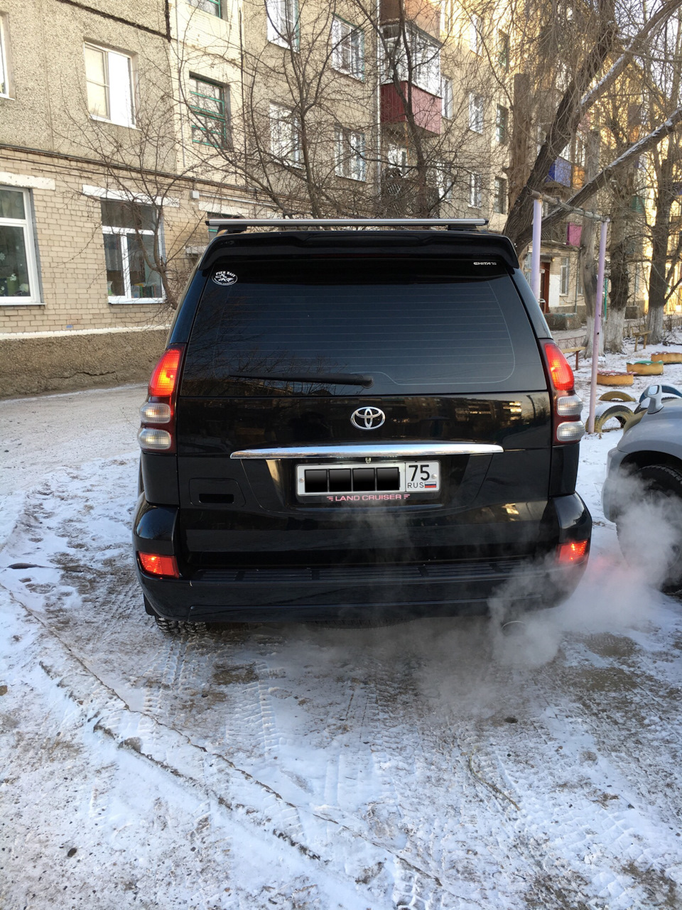 Габариты в задних птф! — Toyota Land Cruiser Prado 120-series, 4 л ...