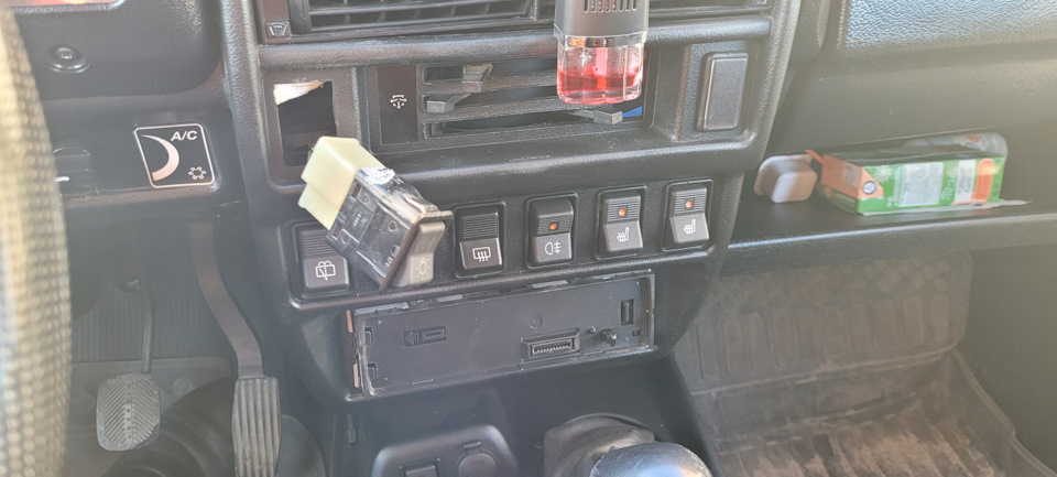 №99 правильное подключение автомагнитолы на ниве, режим асс на ниве ...