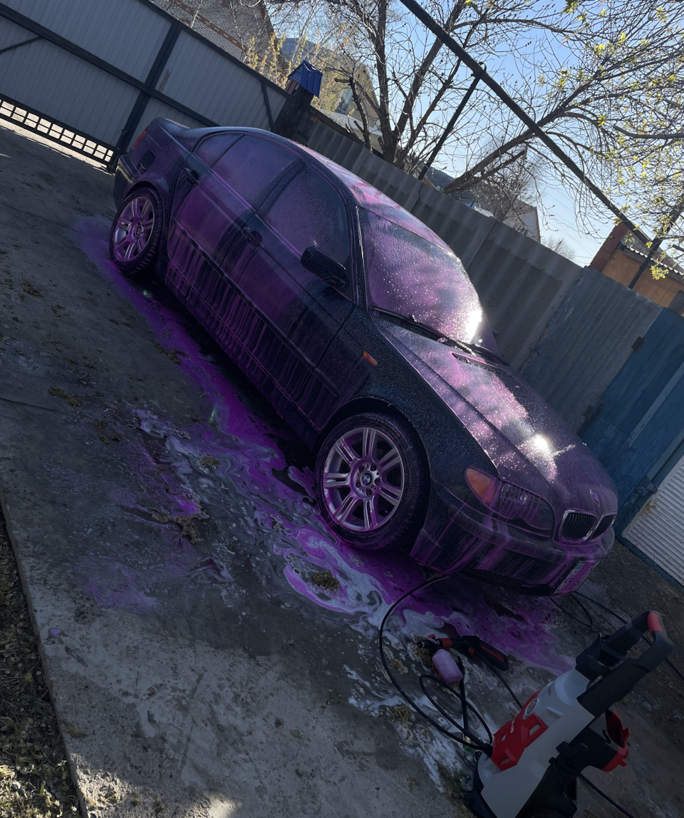 Установил скобу суппорта. — BMW 3 series (E46), 2,5 л, 2005 года ...