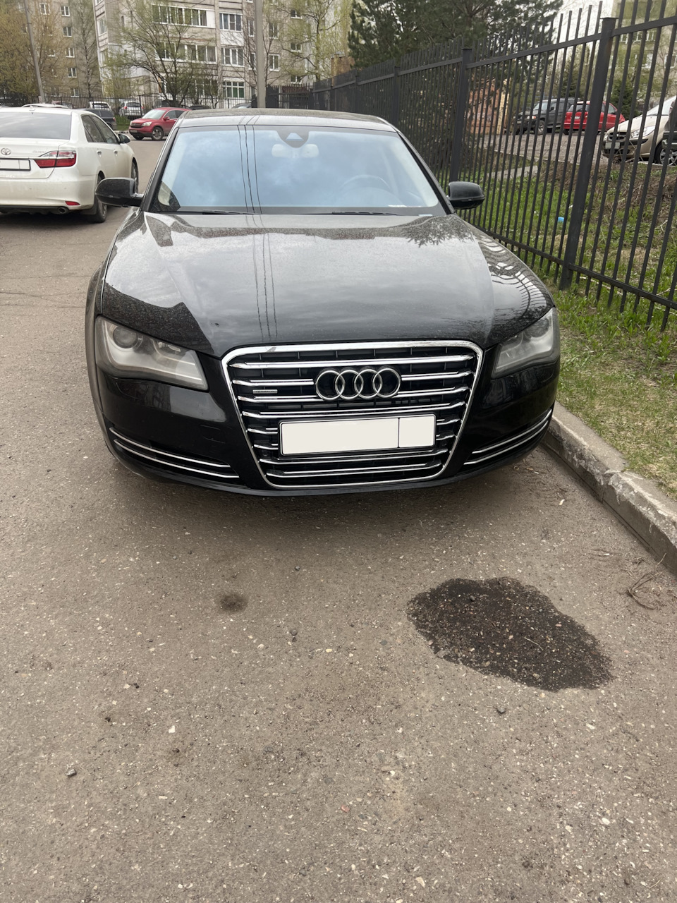 Замена масла в ГУРе, термостата, антифриза (снова) — Audi A8 (D4), 4,2 л,  2010 года | визит на сервис | DRIVE2