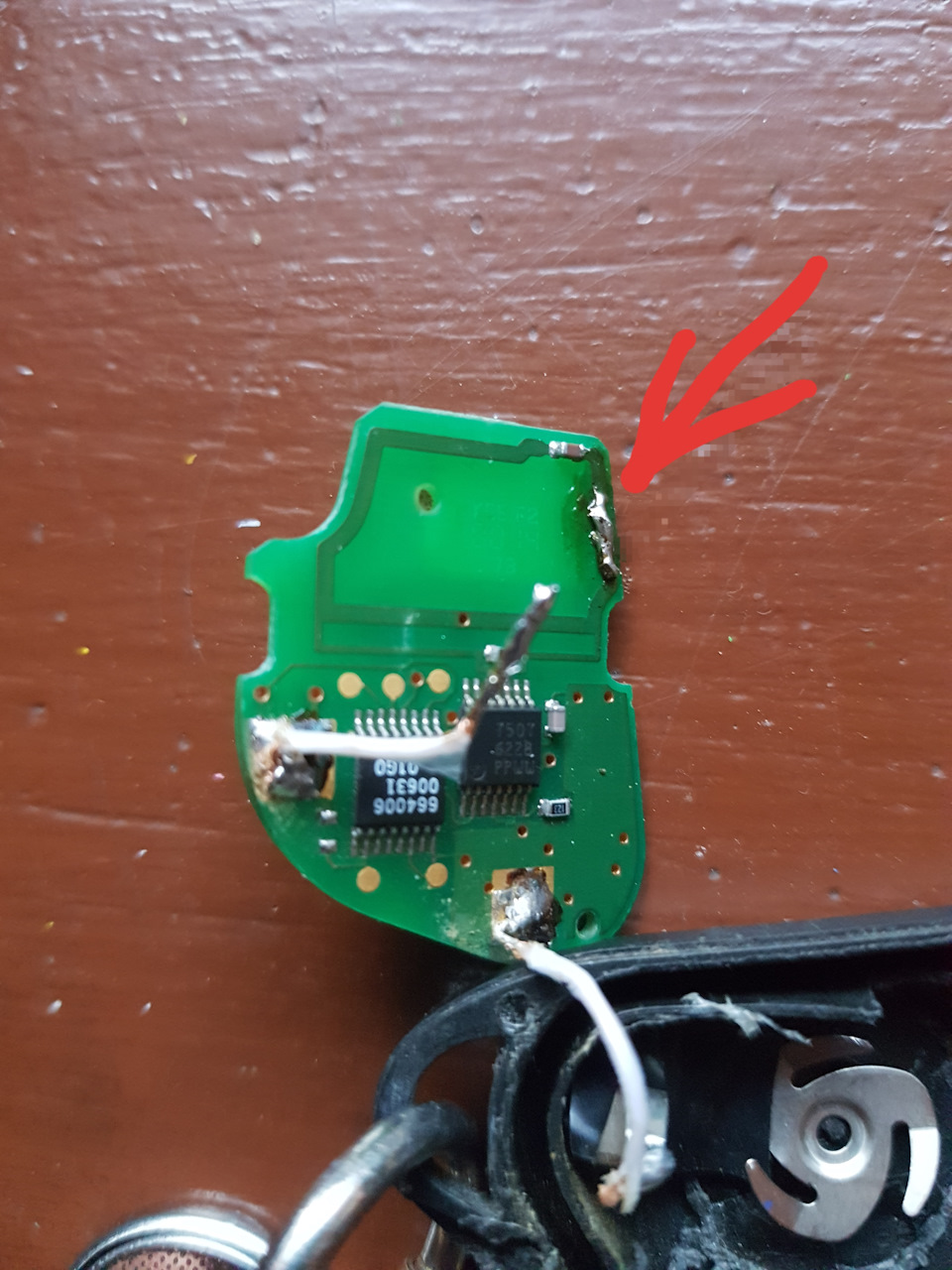 Номинал конденсатора в ключе Citroen Xsara Picasso — Citroen Xsara ...