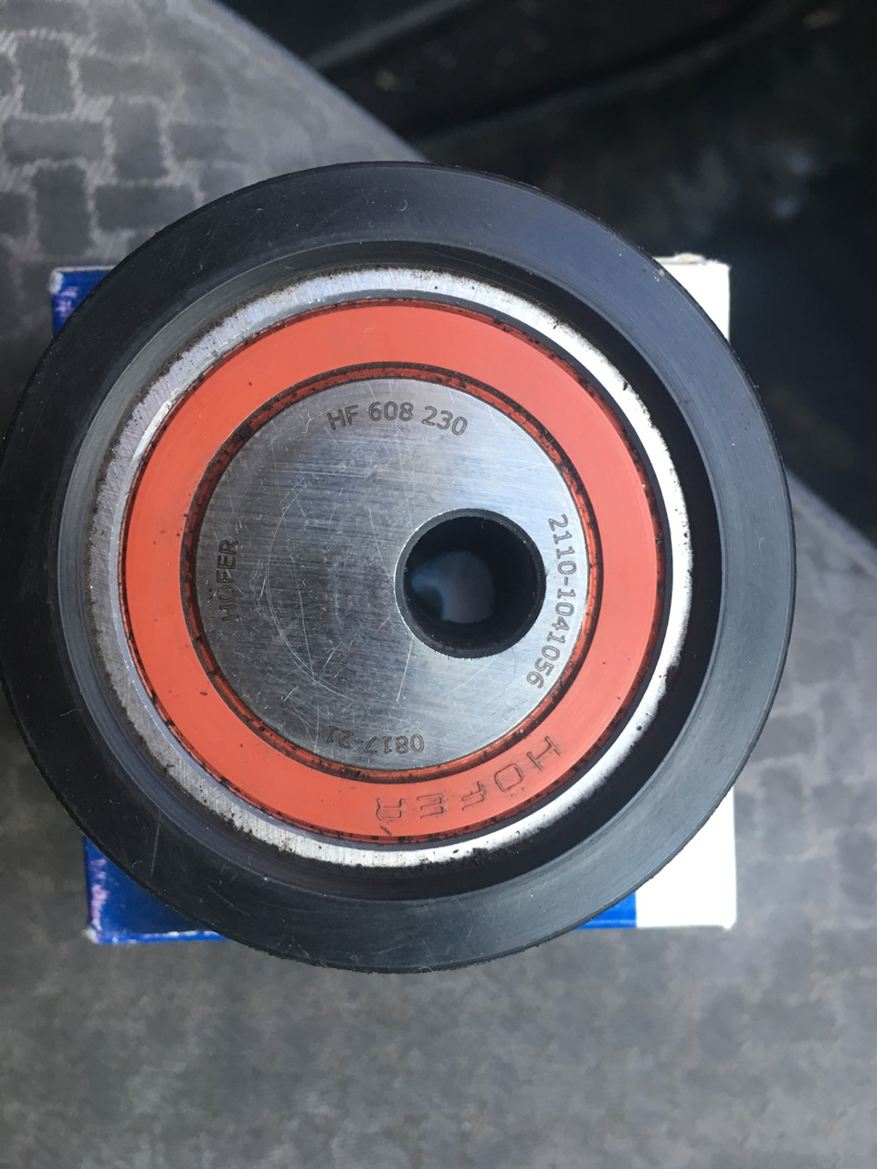 Натяжной ролик гены — Lada Приора универсал, 1,6 л, 2012 года ...