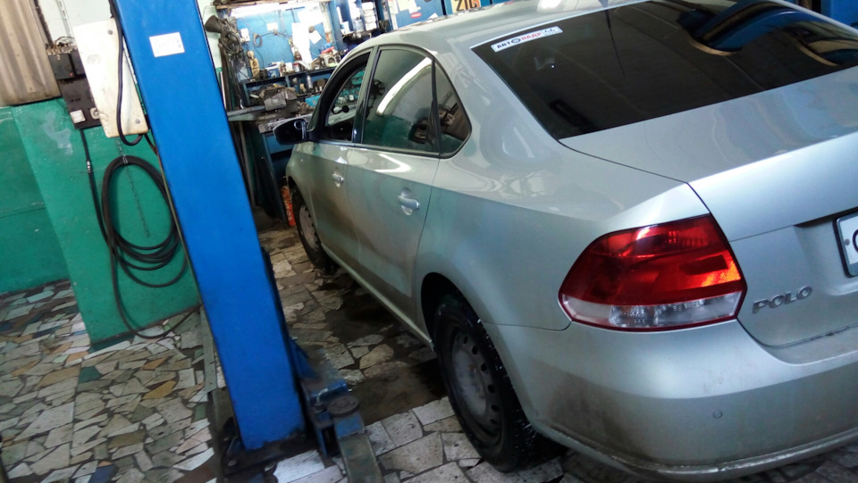 Замена топливного фильтра и пара вопросов — Volkswagen Polo Sedan, 1,6 ...