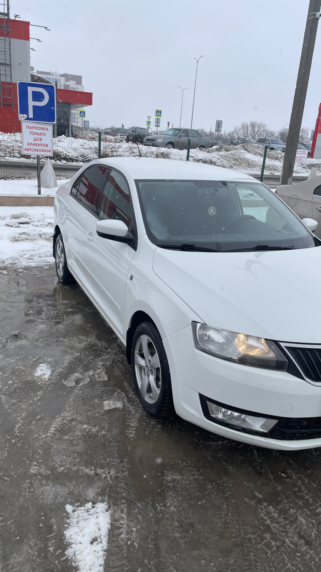 Зимняя резина — думаю наперед — Skoda Rapid (1G), 1,6 л, 2015 года | просто  так | DRIVE2