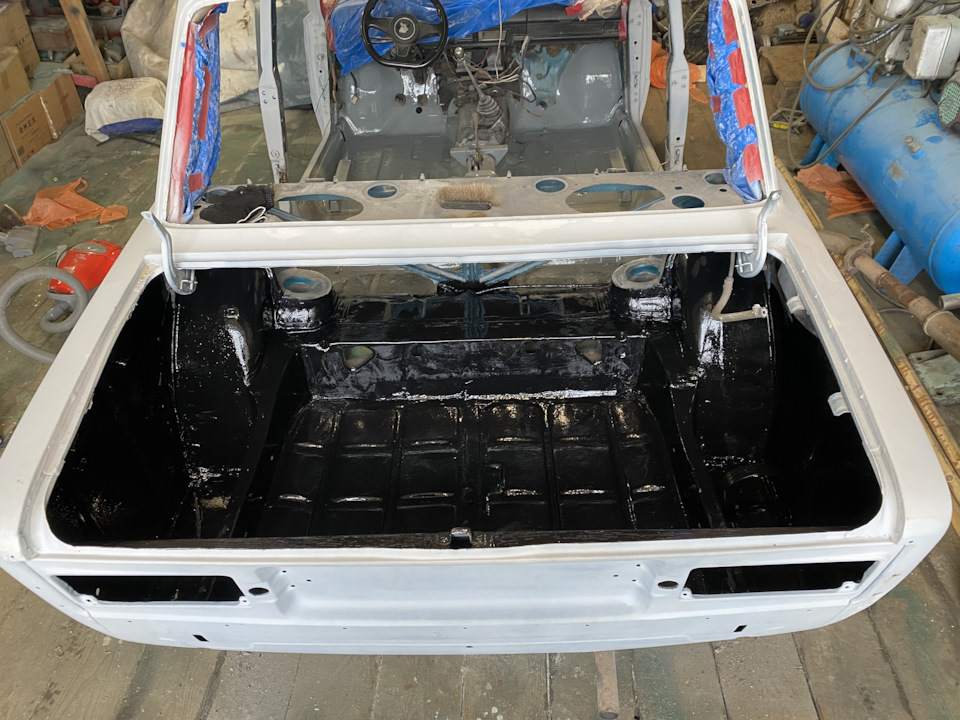 Антикор/покраска багажника 👨‍🔧 — LADA 21065, 1,5 л., 2001 года ...