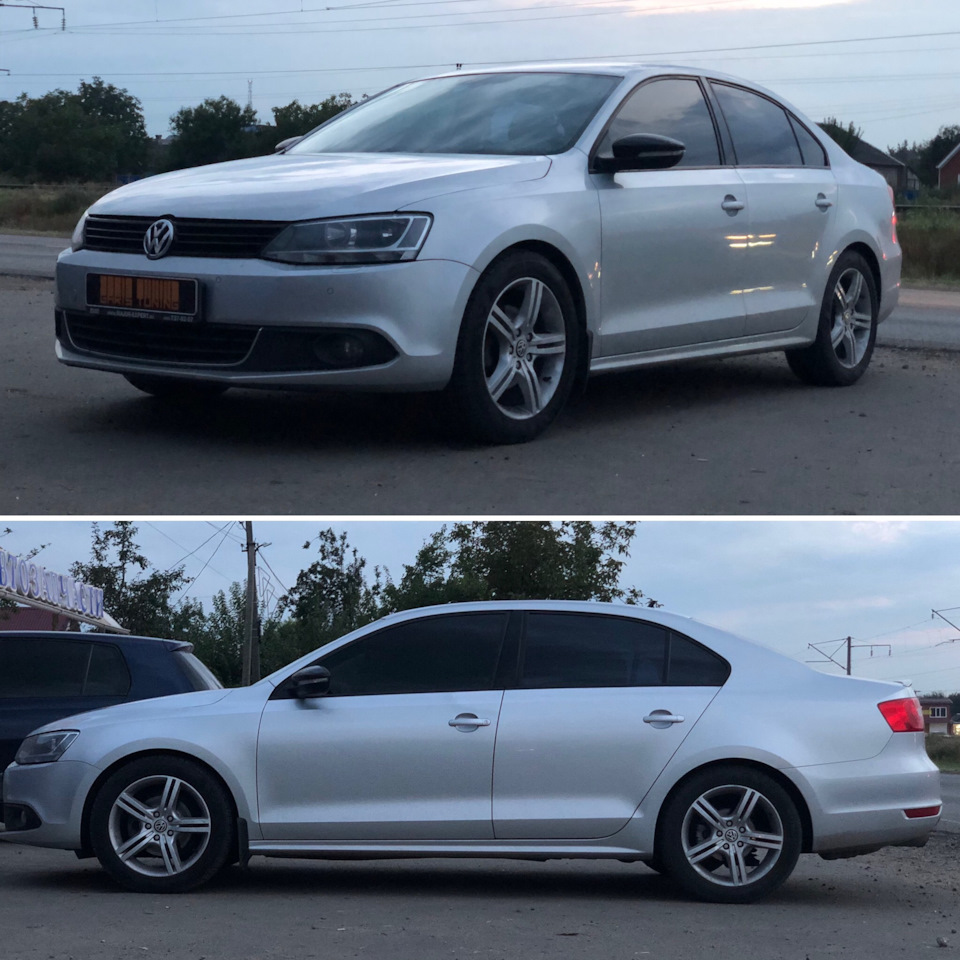 VW JETTA ТЮНИНГ заводской подвески, — DRIVE2