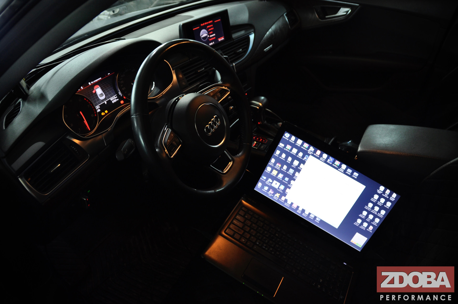 Audi A7 3.0 TFSI (CGWD, CGXB, CTTA, CTUA 310hp) Удаление катализаторов ...