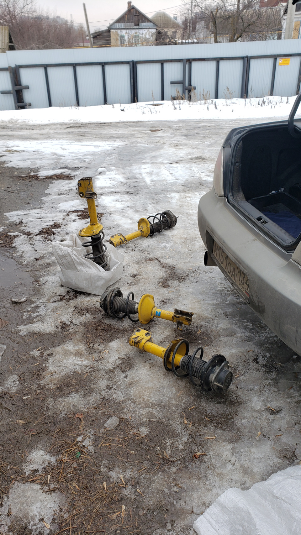 Амортизаторы Bilstein B6. Legacy '97 — Subaru Impreza (GD/GG)