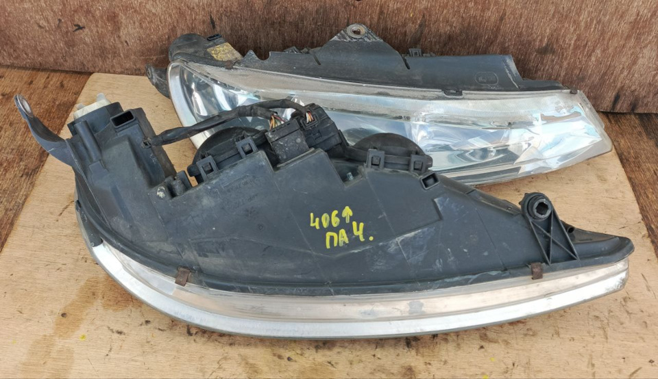 к ПЕЖО 406 2002 Peugeot 406 ФАРА ФАРЫ рестайлинг (ПУФ ПА4). рестайлинг ...