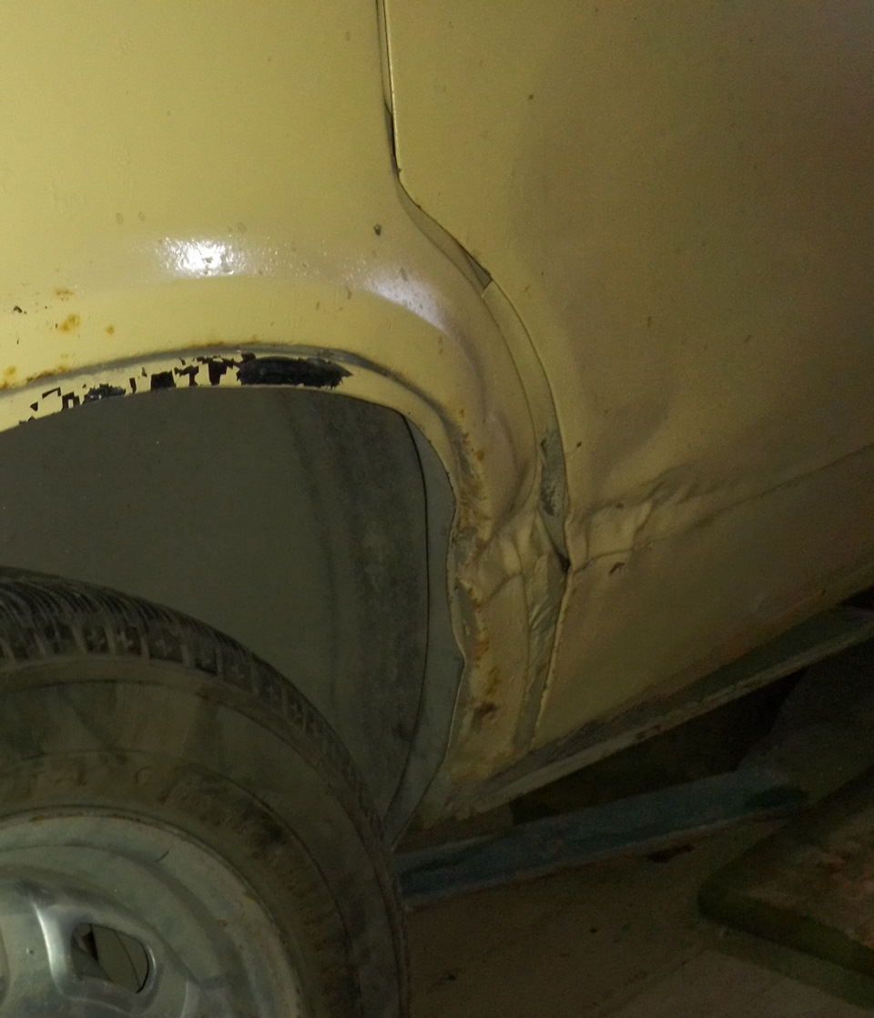 Новая дверь на москвич 2141