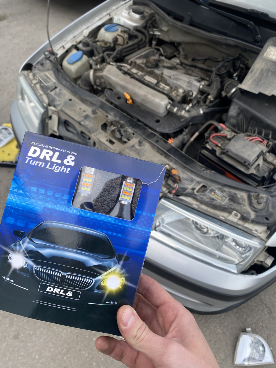 ДХО/ГАБАРИТЫ/ПОВОРОТНИКИ — Skoda Octavia A4 Mk1, 1,8 л, 2009 года ...