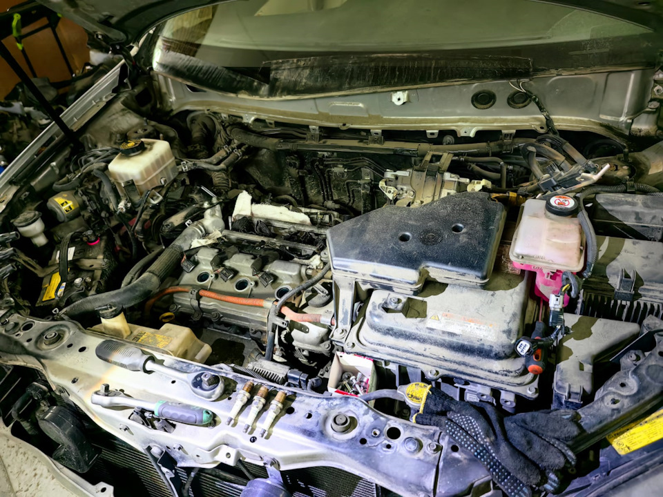 #9 — Промывка топливных форсунок, чистка дросселя, замена свечей ...