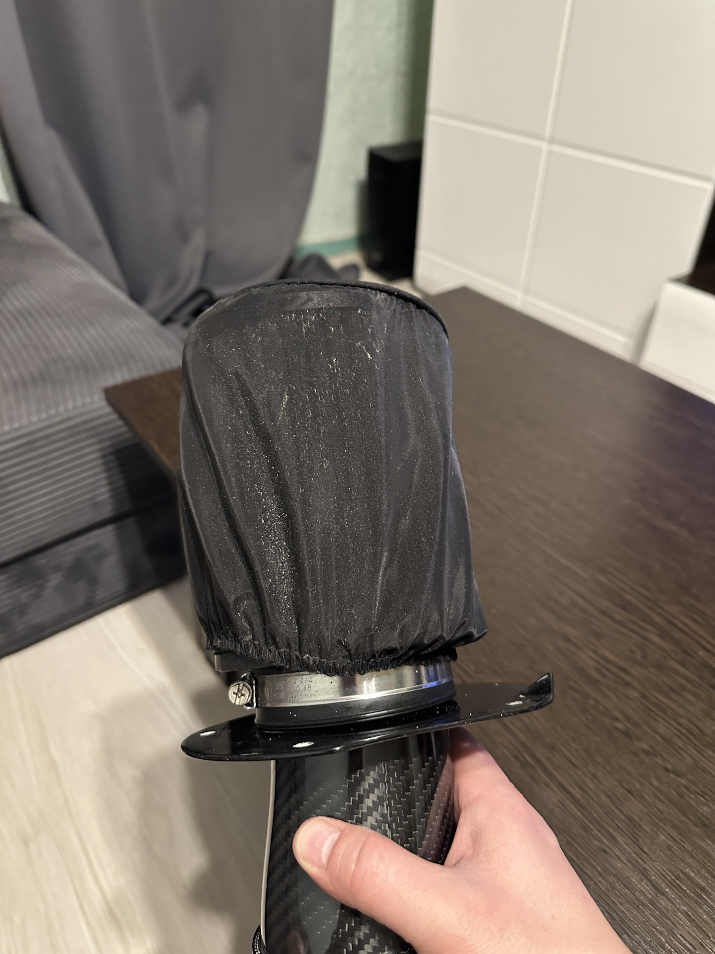 12 Чистка фильтра нулевого сопротивления и установка сток впуска на ...