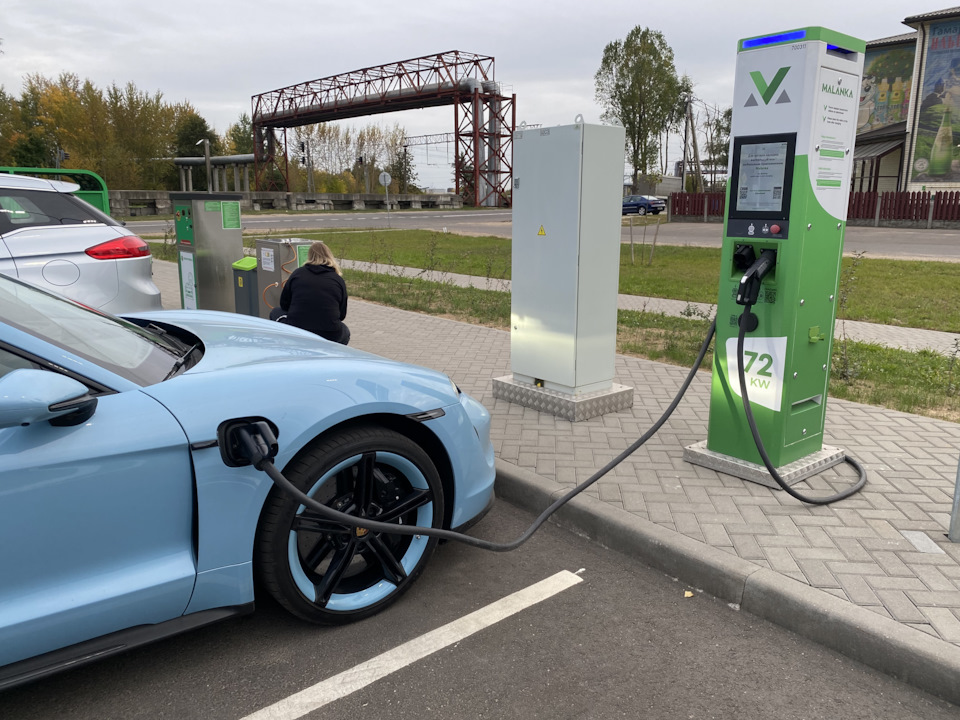 Зарядки в Беларуси — Porsche Taycan, 2020 года | заправка | DRIVE2