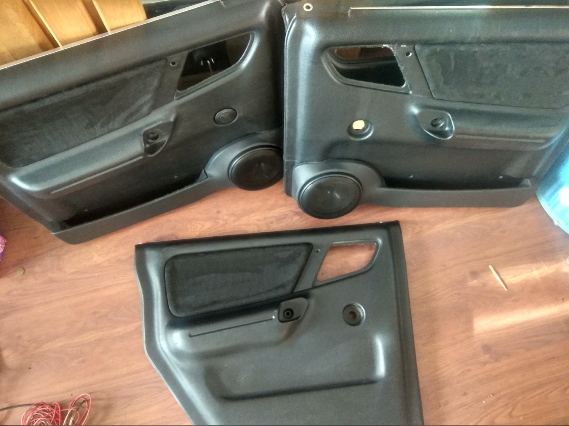 Доработка дверных карт Волги, перештат системы — ГАЗ 3102, 2,4 л, 2004 ...