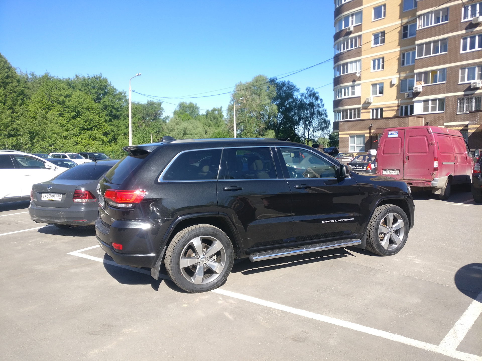 Химчистка, полировка и жидкое стекло по купонам — Jeep Grand Cherokee  (WK2), 3 л, 2013 года | мойка | DRIVE2