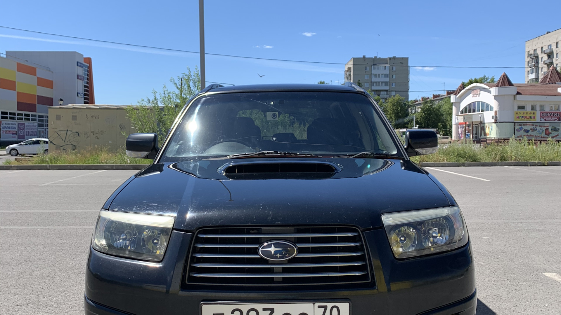 Subaru Forester (SG) 2.0 бензиновый 2005 | Черная молния на DRIVE2