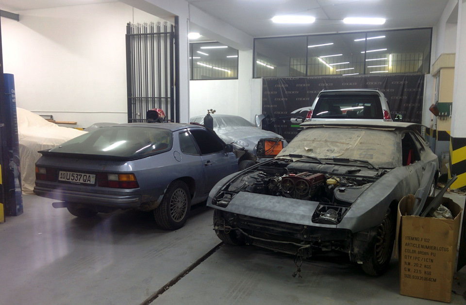 Porsche 924 ремонт