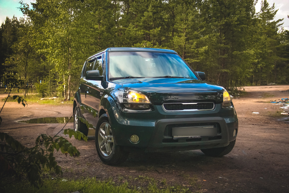 Усиленные пружины "Витая сталь" — KIA Soul (1G), 1,6 л, 2009 года ...