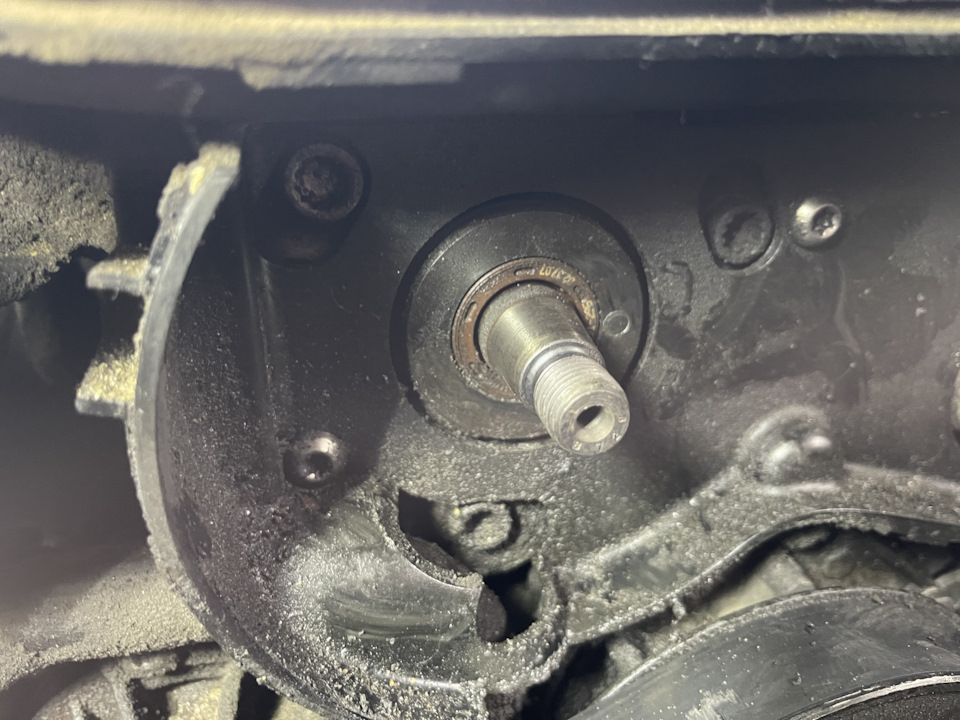 Замена сальника ТНВД, ремня и ролика — Audi Q7 (1G), 3 л, 2007 года ...