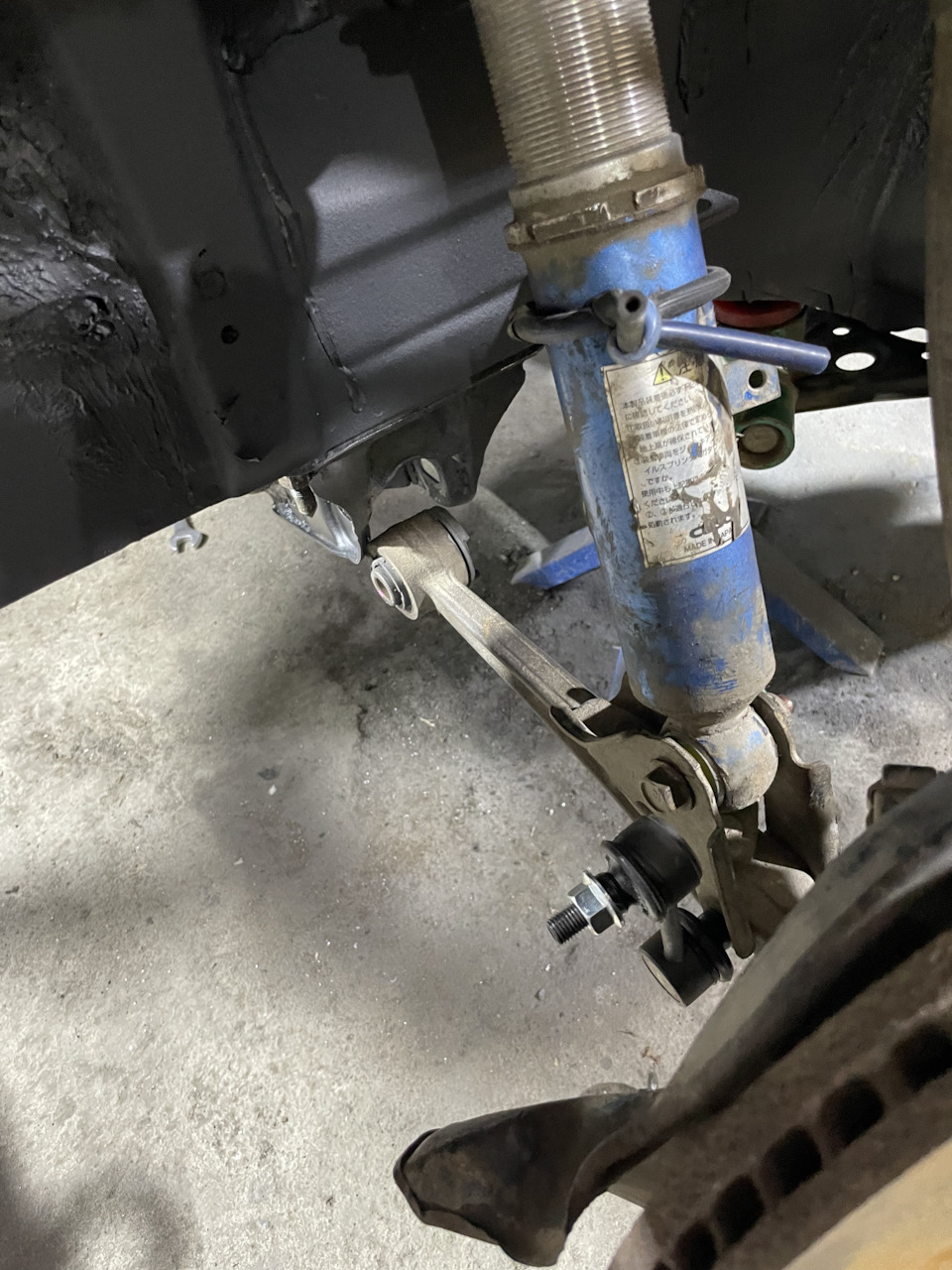 Переделка передней подвески jzx93 в jzx90 — Toyota Cresta (90), 2,5 л ...