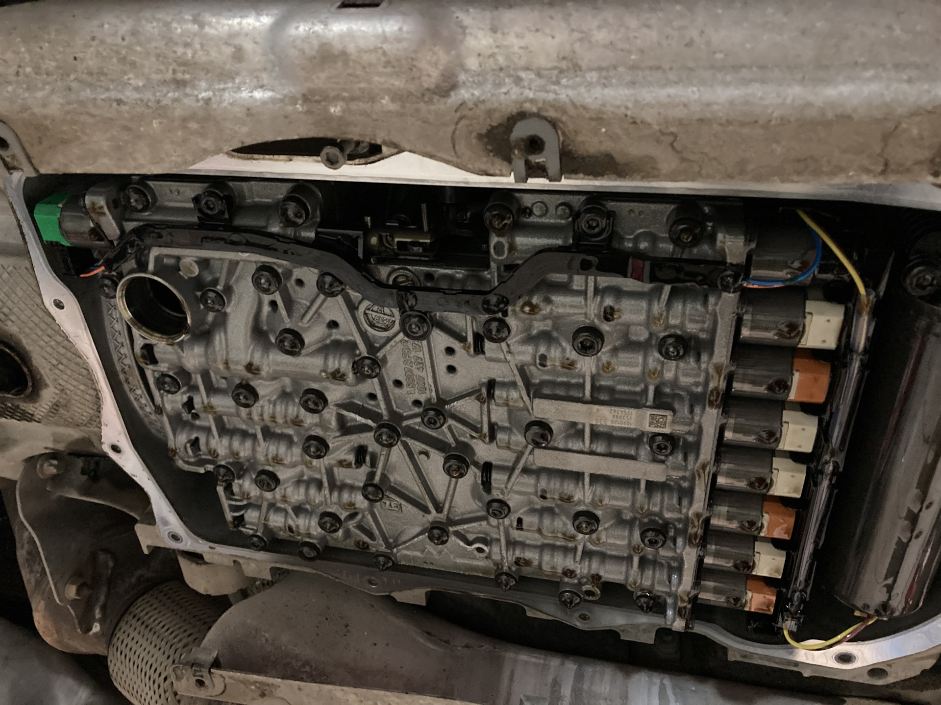 Частичная замена масла в АКПП, редукторе, замена тормозной жидкости ...