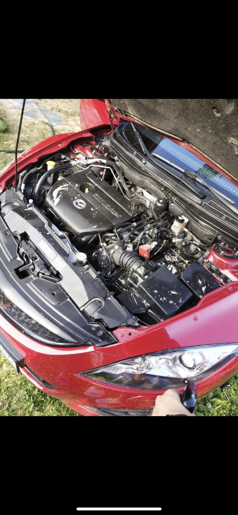 Масло idemitsu 5w30 и подкапотка — Mazda 6 (2G) GH, 1,8 л, 2010 года ...