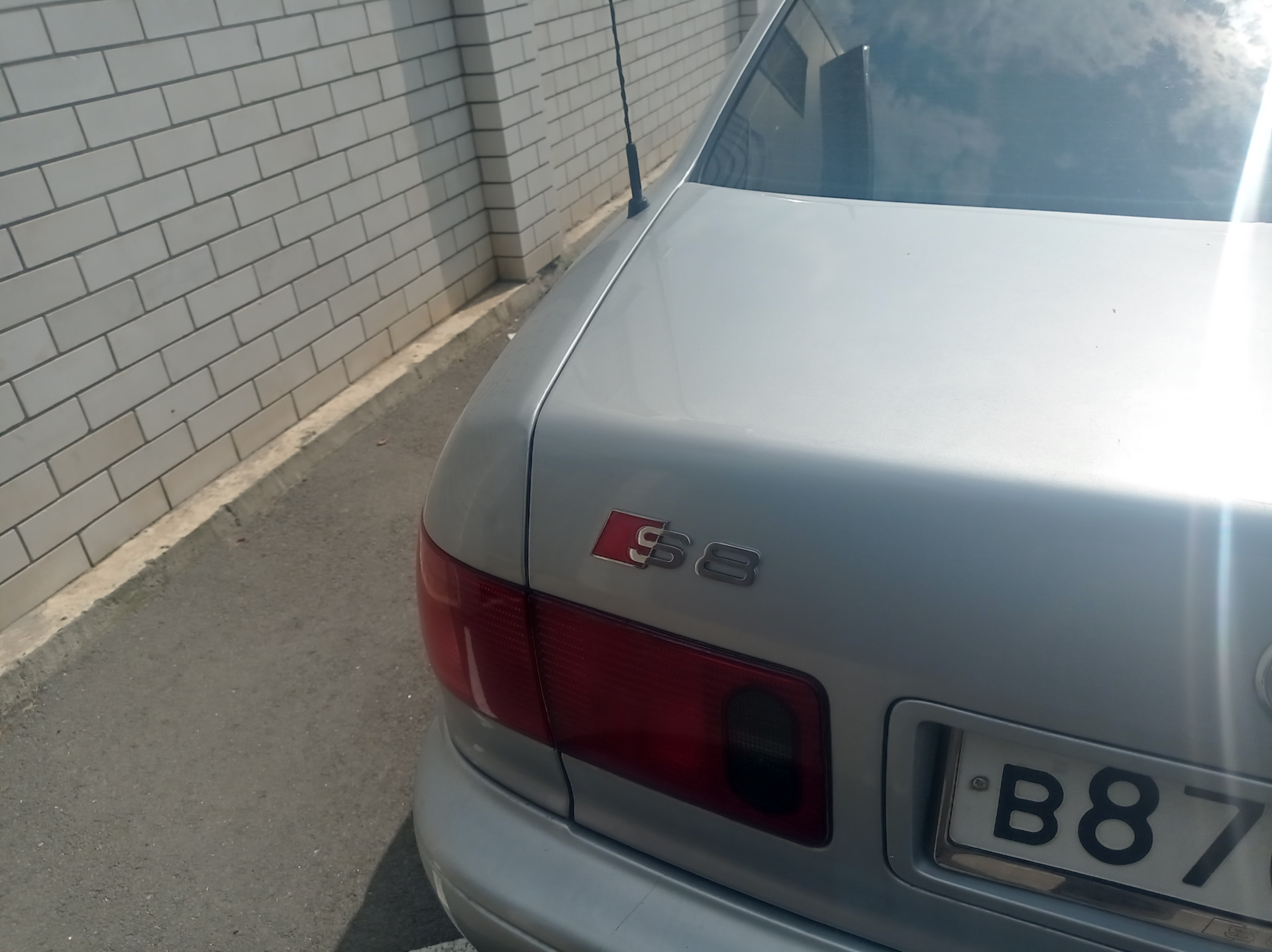 Значки — Audi S8 (D2), 4,2 л, 1998 года | аксессуары | DRIVE2