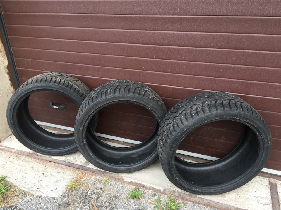 Шины зимние нешипованные Toyo 255/35 R20 на Audi A6 (C7). Б/у | 15 000 ...