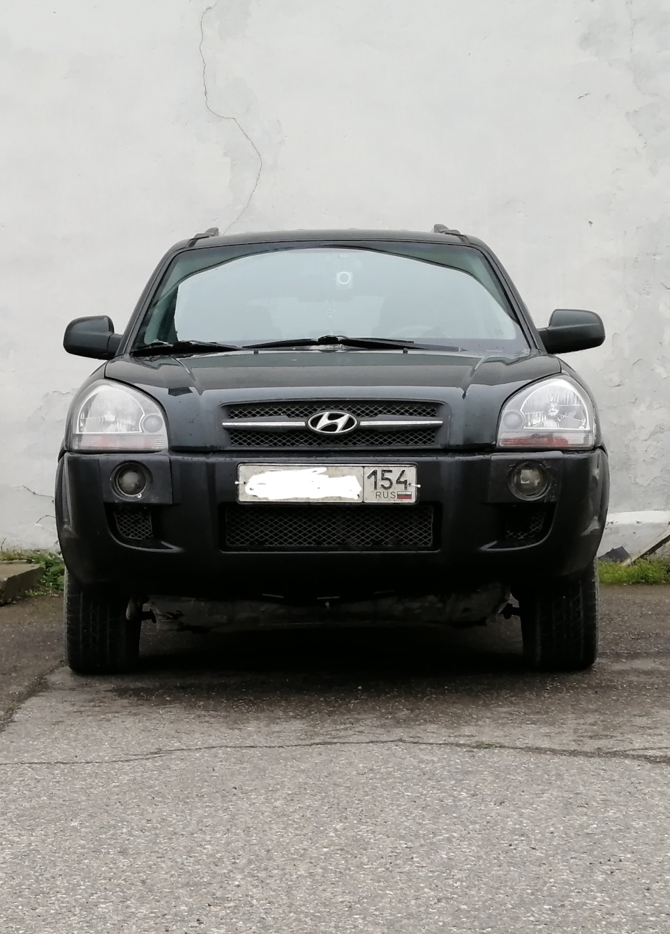 Ранен, но не убит 😁 — Hyundai Tucson (JM), 2 л, 2008 года | ДТП | DRIVE2