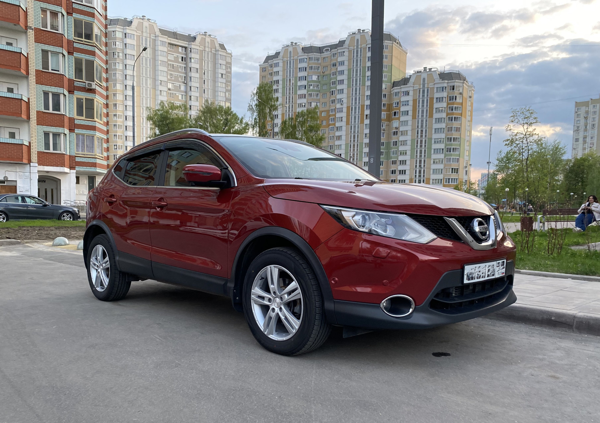 Есть ли жизнь после трёх лучей — Nissan Qashqai (2G), 2 л, 2016 года |  наблюдение | DRIVE2