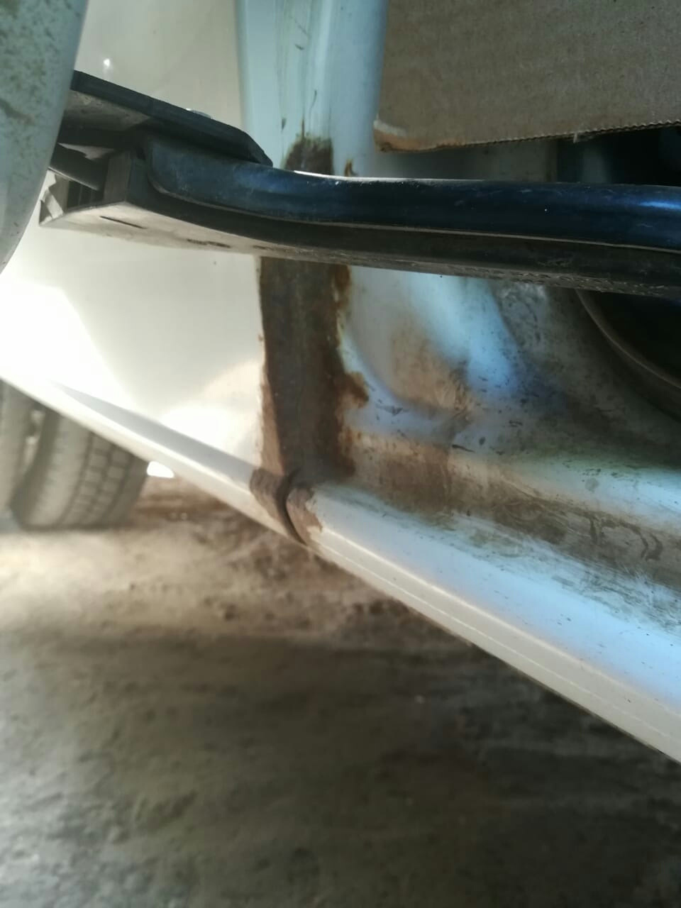 Зачистка от ржавчины и гнили дополнение — Mercedes-Benz Sprinter (2G ...