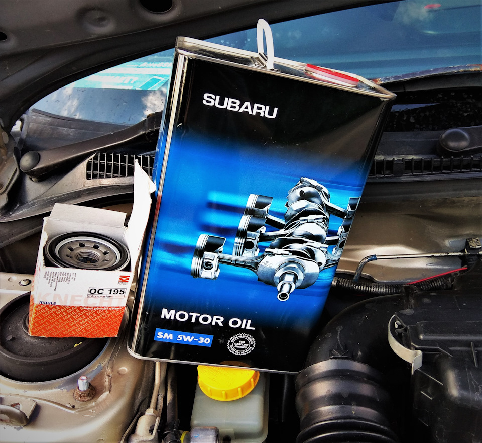 Масло, фильтр топл., мойка — Subaru Impreza (GC/GF), 2 л, 1998 года ...