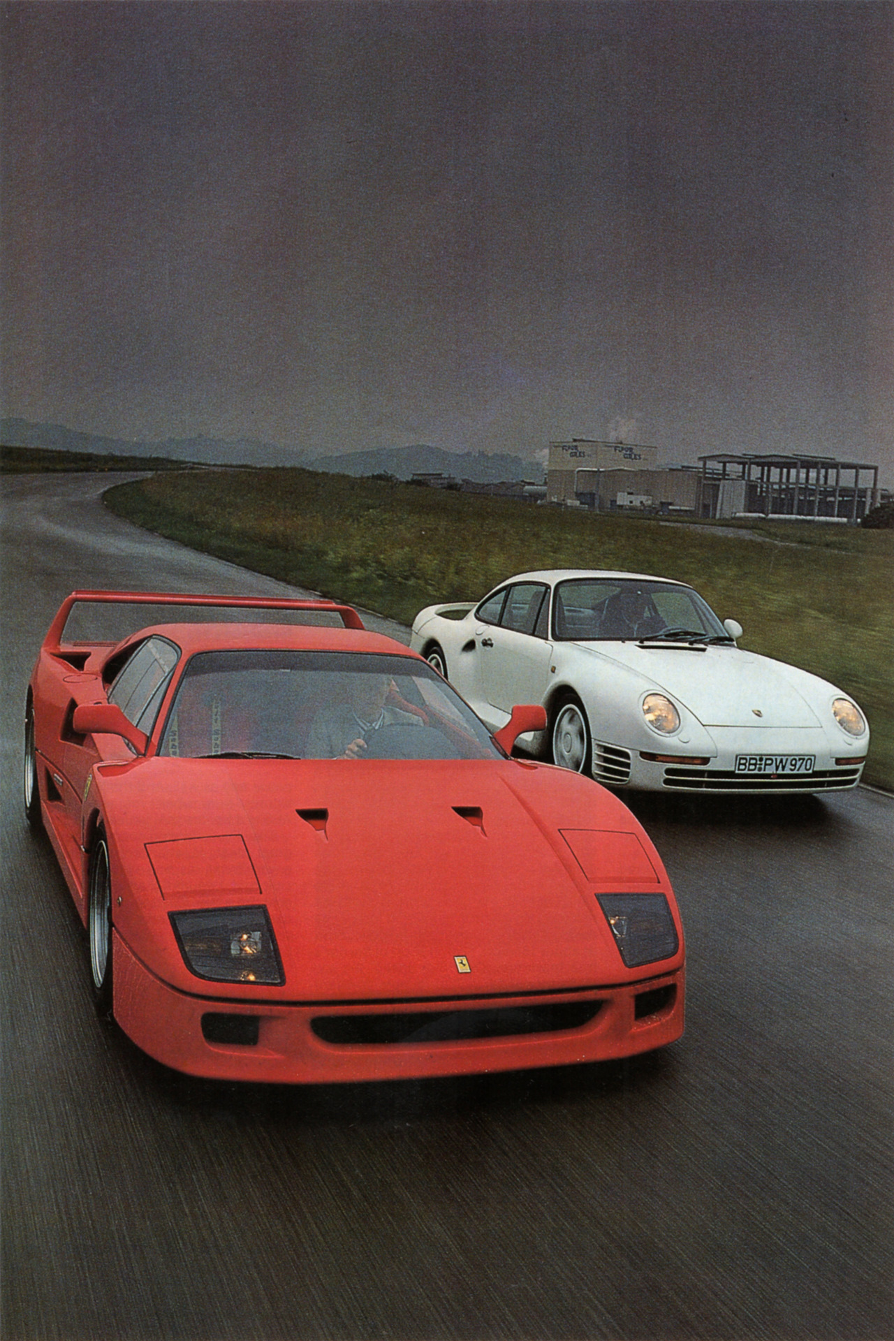 Другой мир: Porsche 959 против Ferrari F40 (перевод CAR Magazine, июль  1988) — DRIVE2