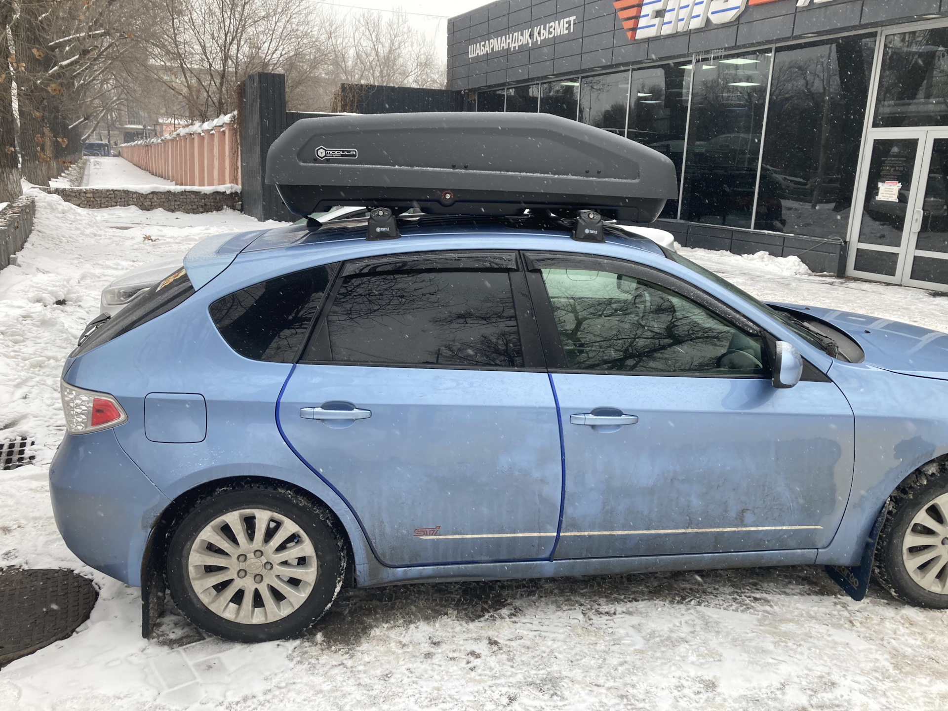 Багажник на крышу — Subaru Impreza (GE, GH), 2,5 л, 2011 года | своими ...