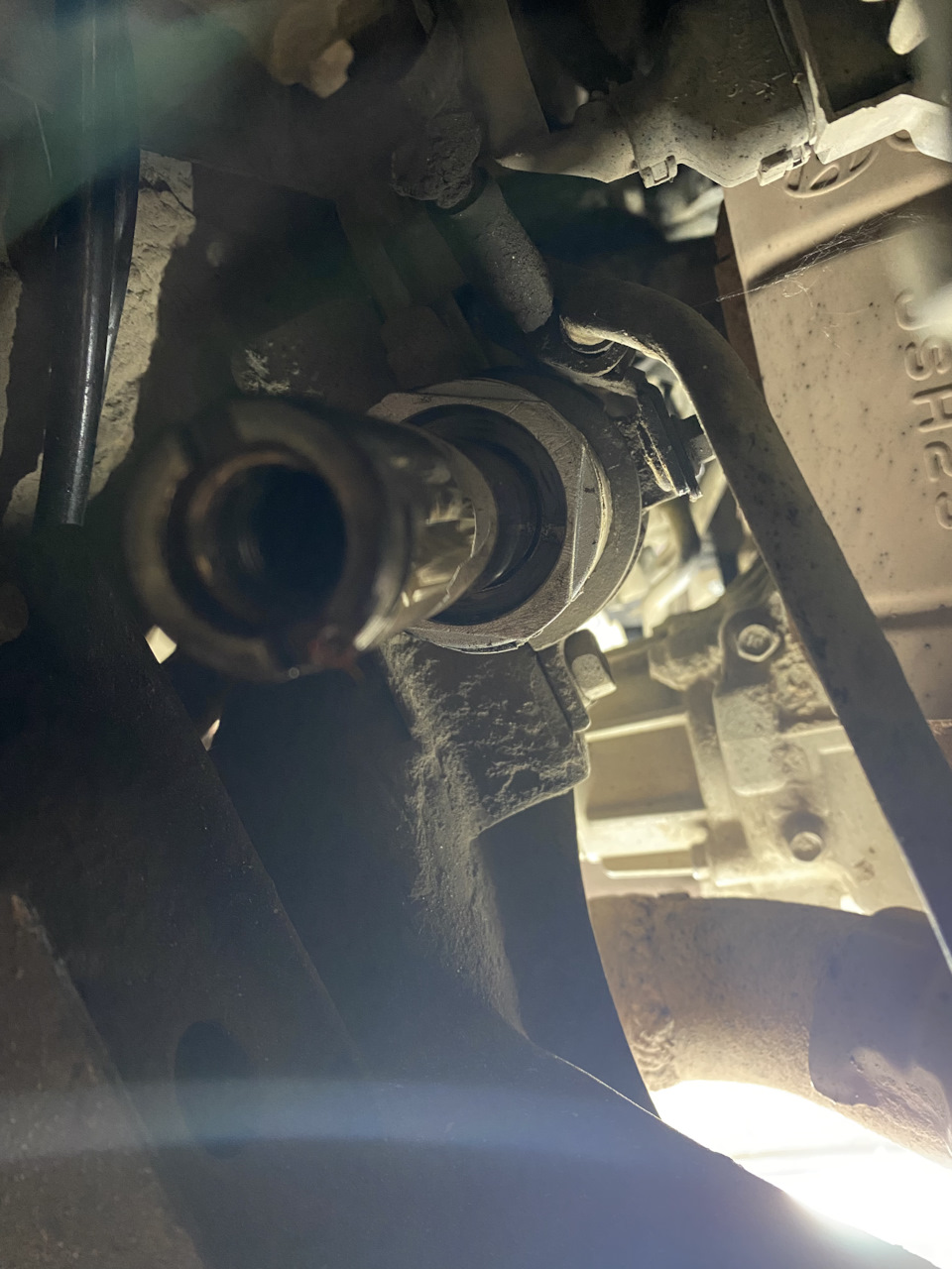 Скручиваем меняем кольцо — Hyundai Tucson (JM)