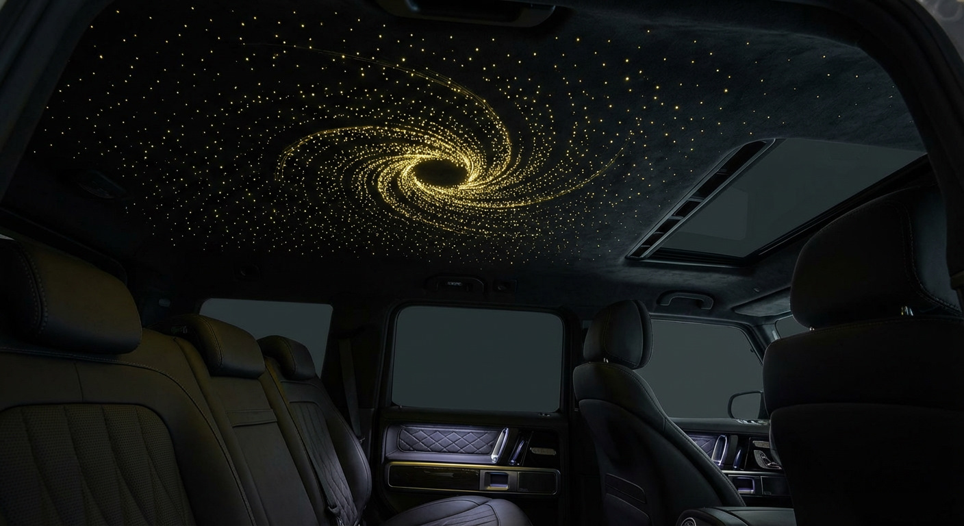 Млечный Путь в автомобиле