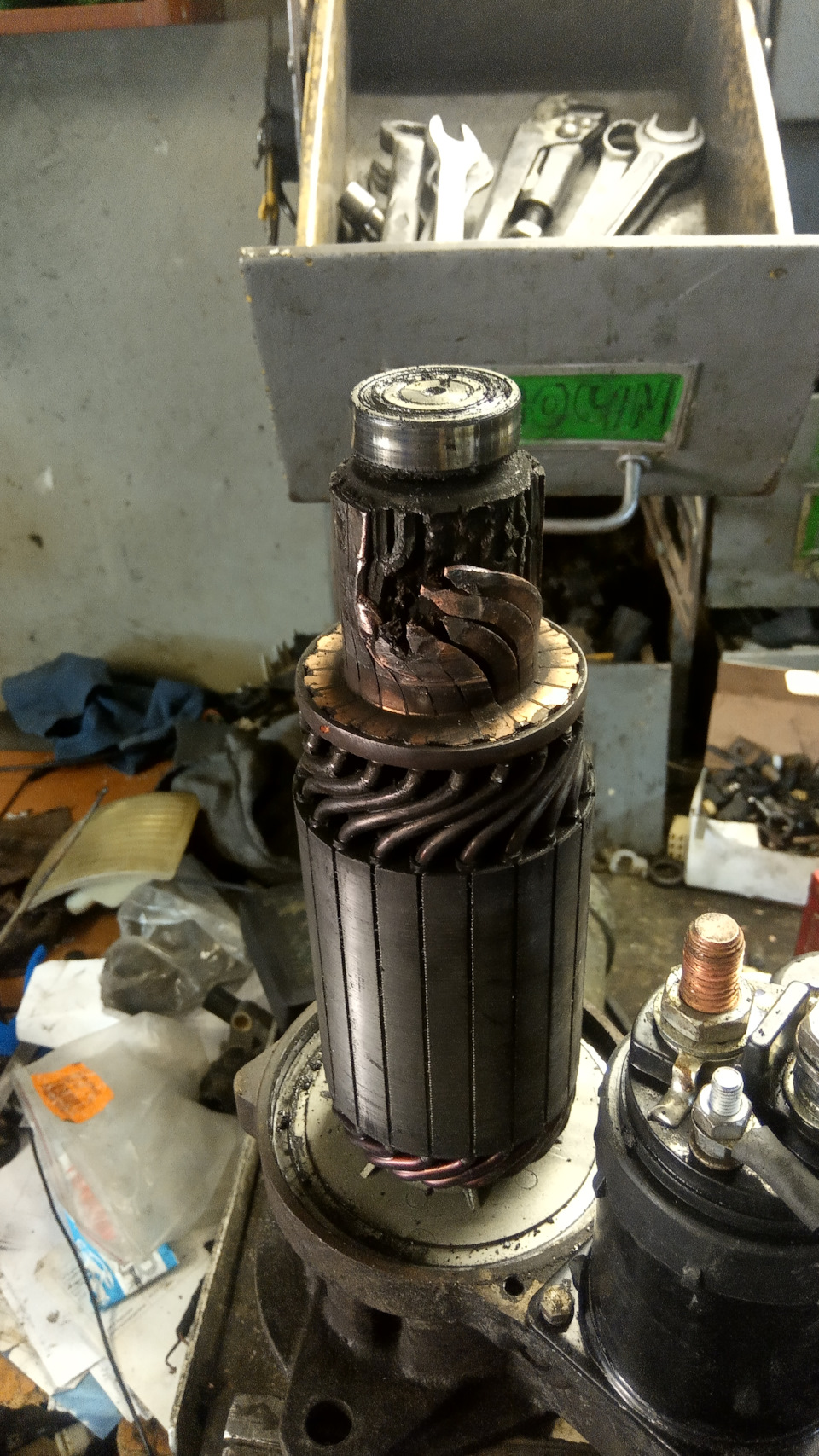 И этот стартер крутил до последнего! — ИЖ Москвич 412, 1,8 л., 1979 ...