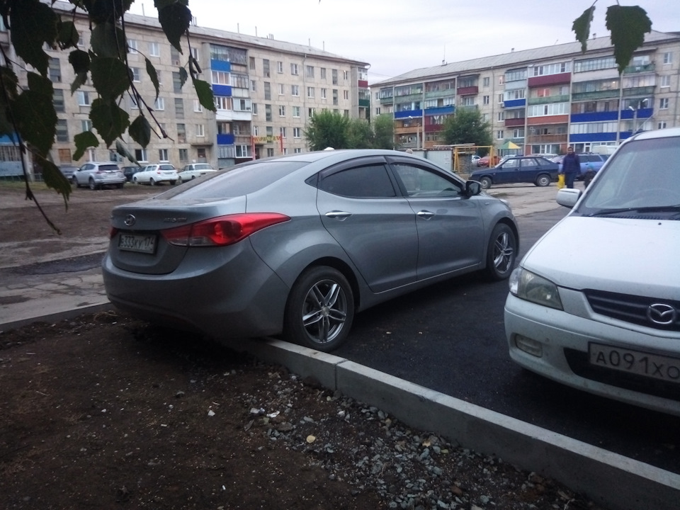 Замена подвески — Hyundai Avante (5G), 1,6 л, 2011 года | плановое ТО ...