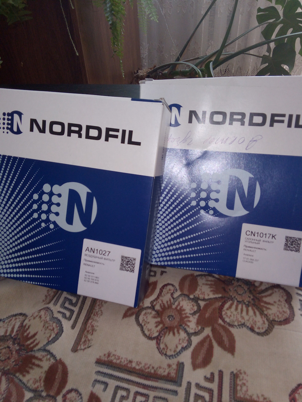 фильтра — Renault Scenic II, 1,6 л, 2008 года | расходники | DRIVE2