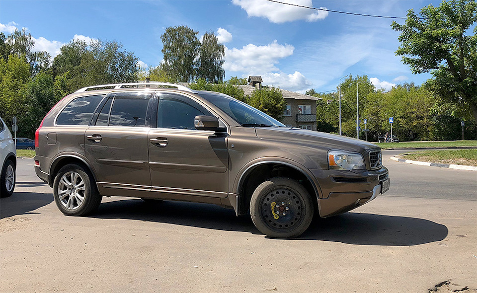 Volvo xc90 хруст в заднем колесе