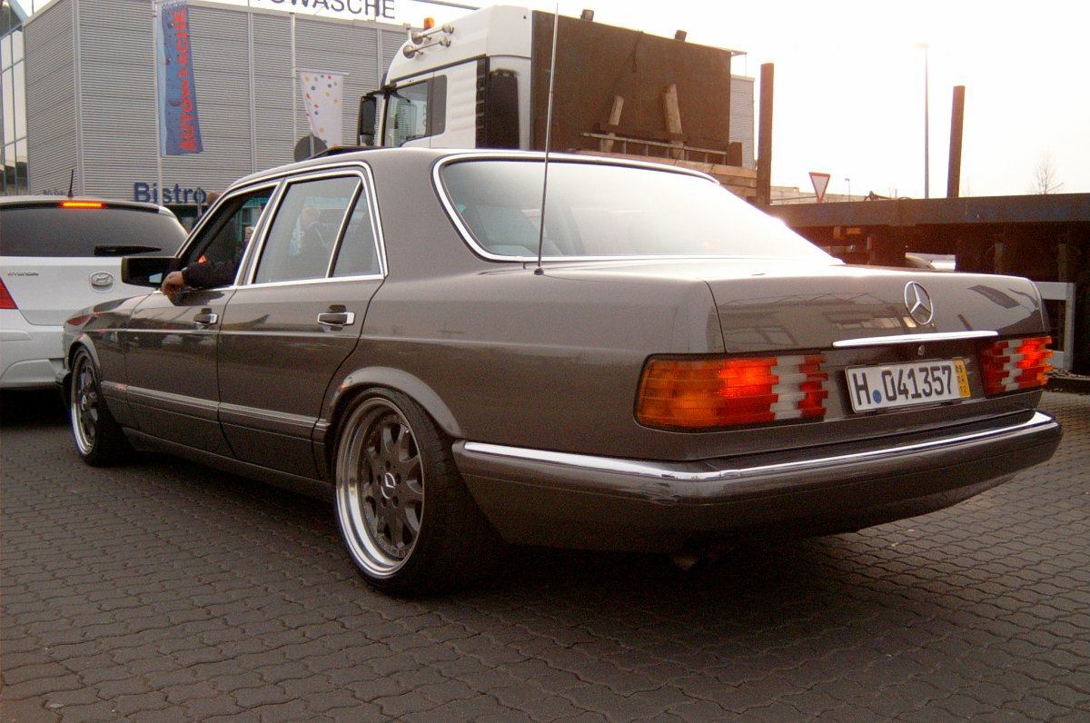 Мерседес w126 stance