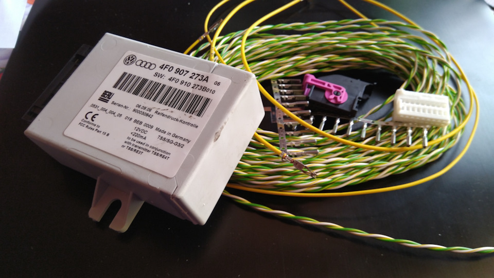 Фото в бортжурнале Audi Q7 (1G). Запчасти на фото: 4F0907273A, 0531004